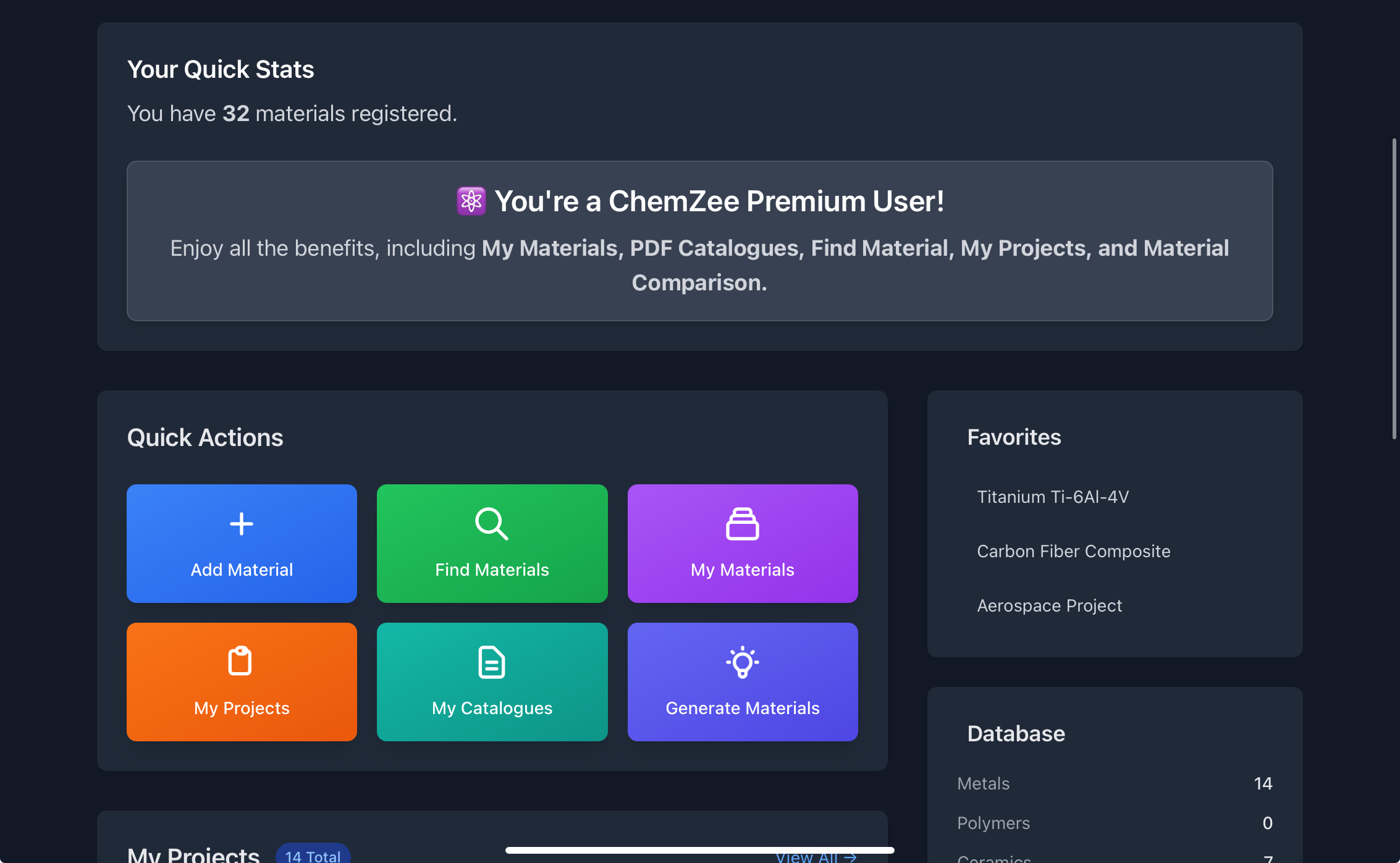 ChemZee Knowledge Management Interface